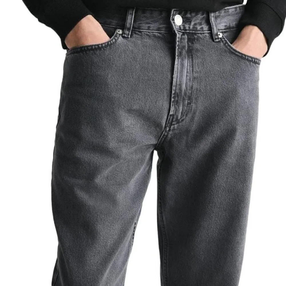 ZARA TAPERED SLIM JEANS GRAY SIZE 29  | 4060/499